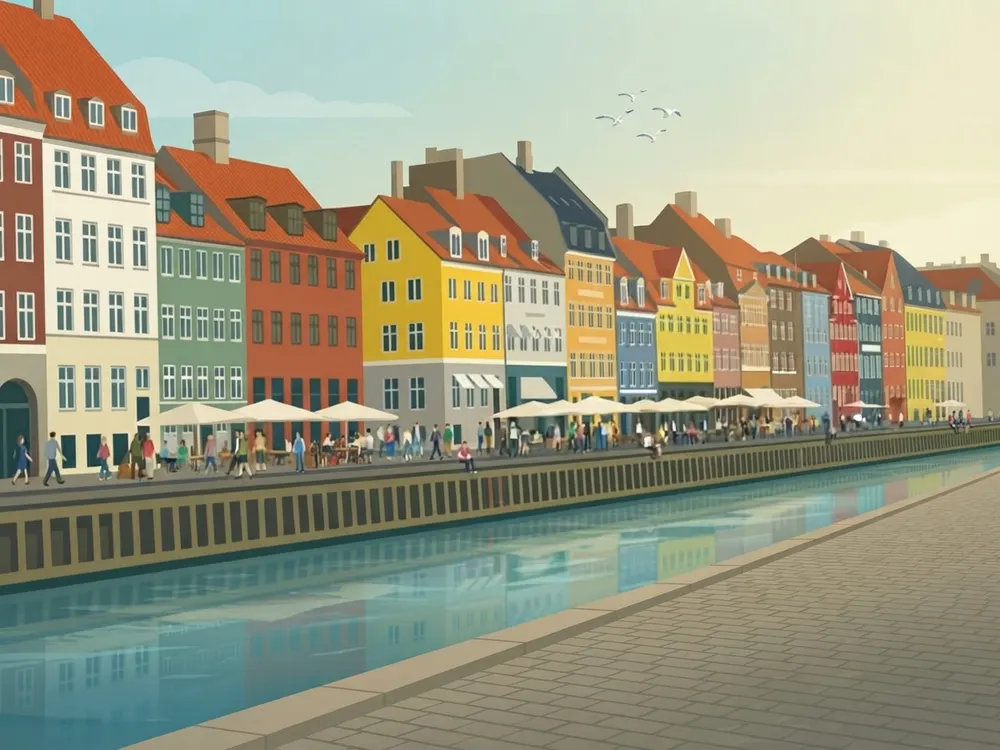 Illustration af København