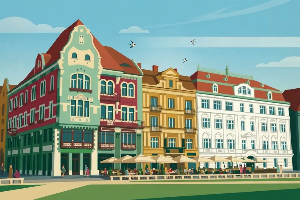 Illustration af Timișoara